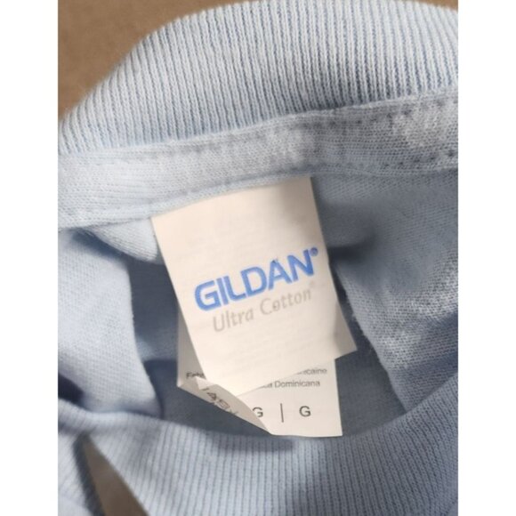 2019 Cape Cod Yarmouth Country Festival Large Blue Crew Neck T-Shirt | Gildan - Picture 10 of 15